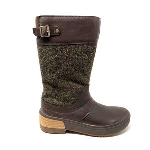 Merrell HAVEN TALL BUCKLE WATERPROOF Leather BOOT Bracken